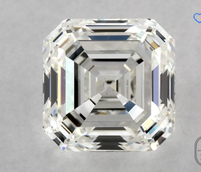GIA 1.01 Carat Asscher Diamond